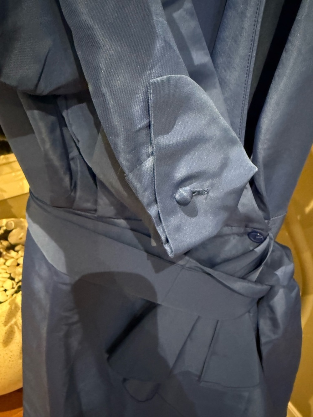 Betsy & Adam
Plus Belted Ruffle Front Ball Gown - Picture 7 of 13